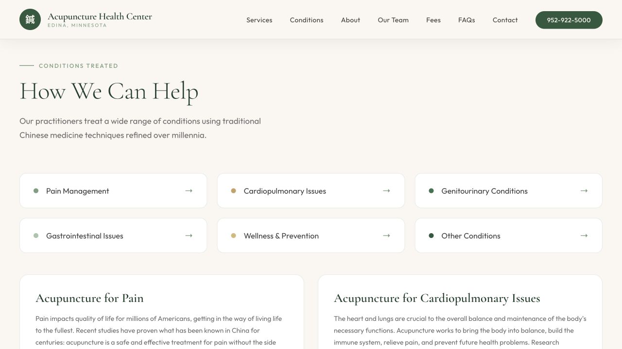 New prototype conditions section with condition categories and details